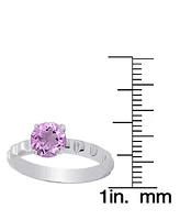 Garnet Bridal Set (1 ct. t.w.) Sterling Silver (Also Amethyst)