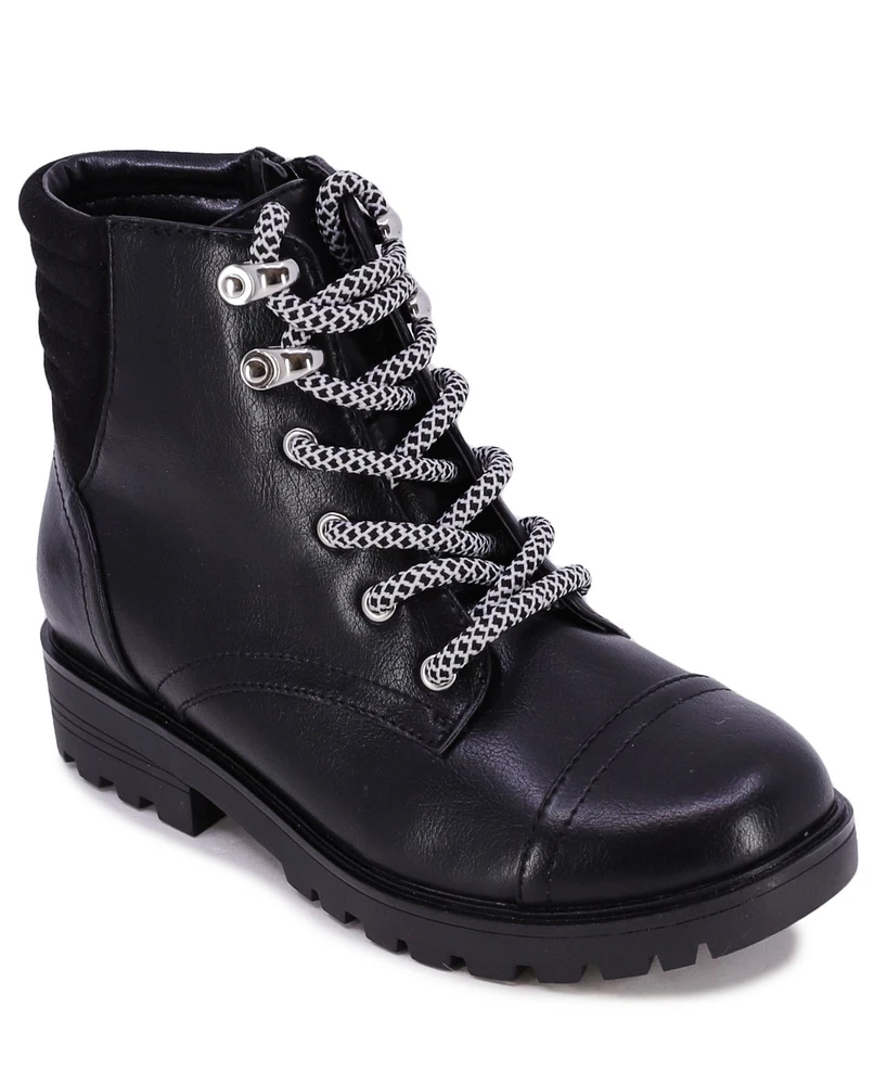 Sugar Little and Big Girls Pionono Combat Boot