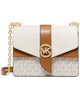 Michael Kors Logo Greenwich Small Convertible Crossbody