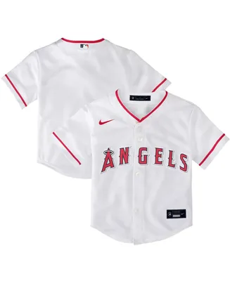 Toddler Boys and Girls White Los Angeles Angels Home Replica Team Jersey