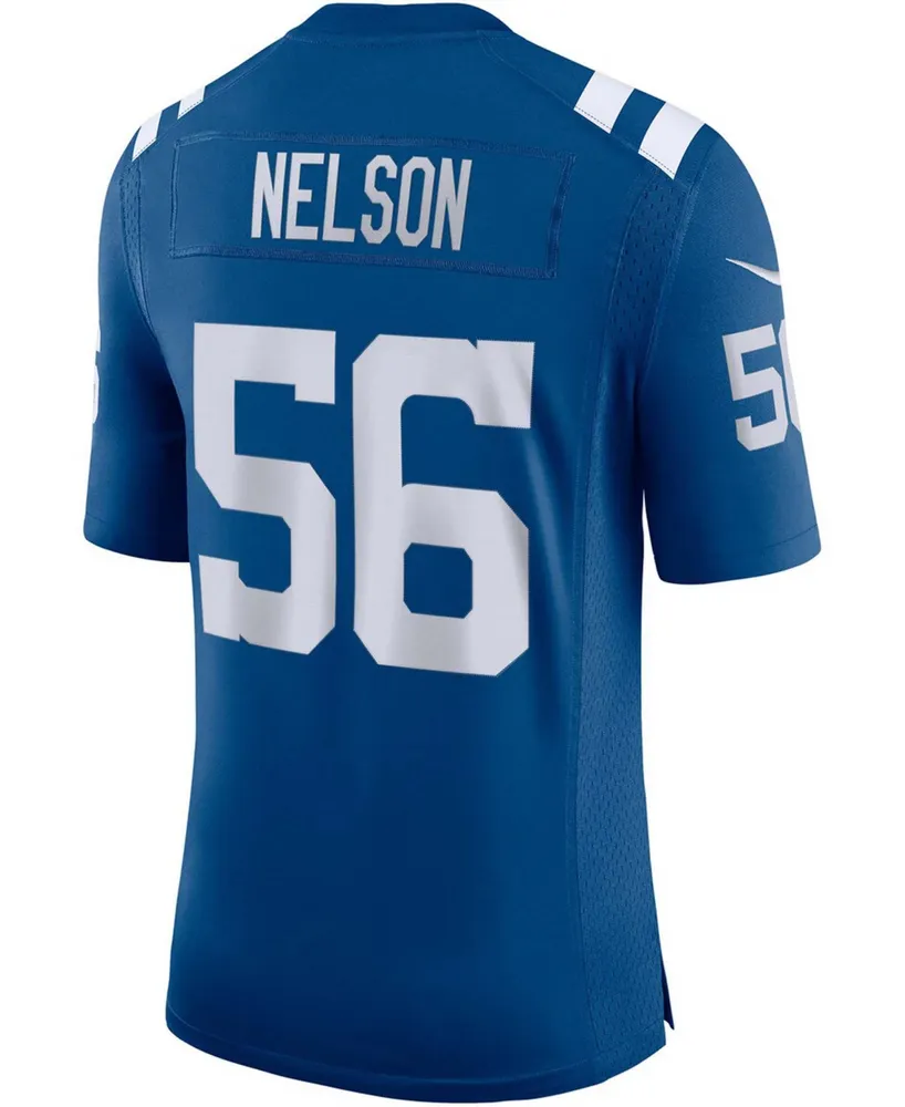 Men's Quenton Nelson Royal Indianapolis Colts Vapor Limited Jersey