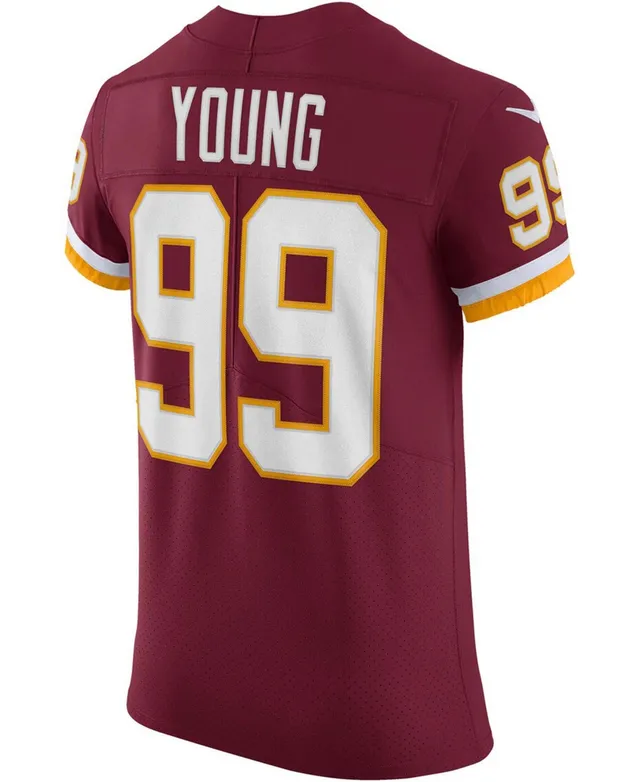 Lids Chase Young Washington Football Team Nike Vapor Elite Player Jersey -  Burgundy