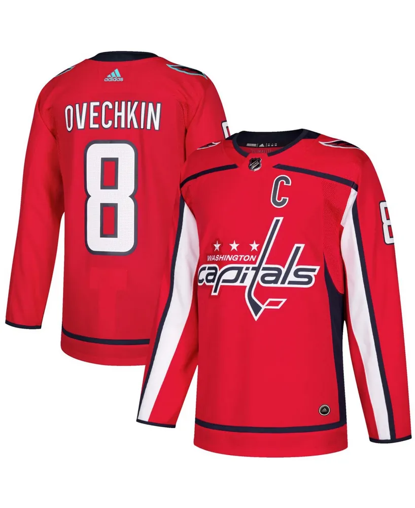 Men's Alexander Ovechkin Red Washington Capitals Authentic Player Jersey