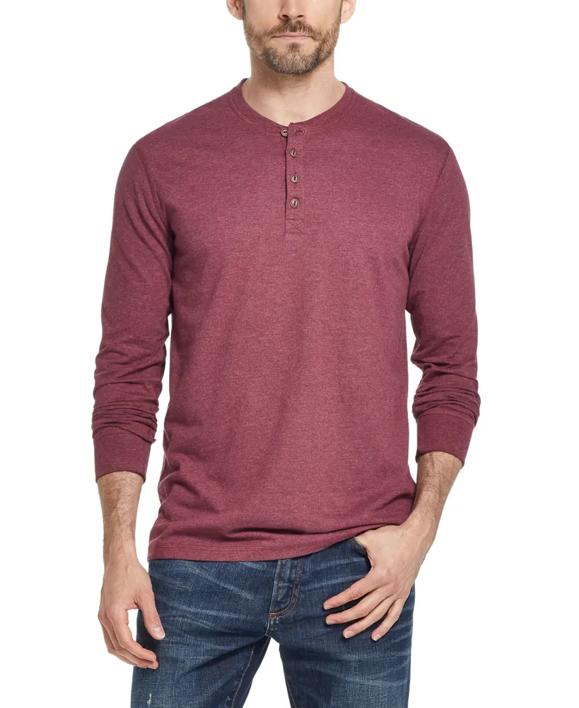 Brushed Jersey Henley Shirt