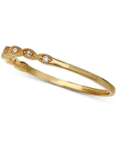 Giani Bernini Cubic Zirconia Beaded Band, Created for Macy's