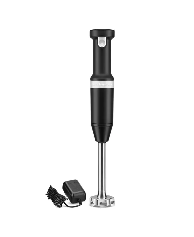 KitchenAid Cordless Variable Speed Hand Blender - KHBBV53, Matte Black