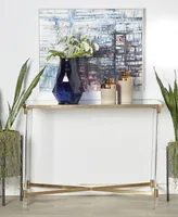 Contemporary Acrylic Console Table