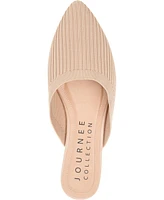 Journee Collection Women's Aniee Knit Mules