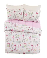 Urban Playground Pretty in Paris 2 Piece Comforter Set, Twin/ Twin Xl