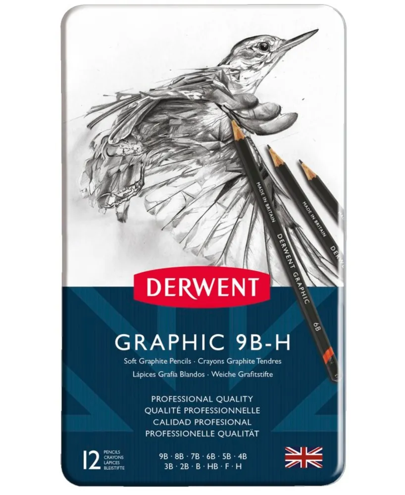 Derwent Graphic Sketching 12-Pencil Set