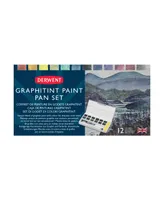 Derwent Graphitint Paint Pan Set, 19 Pieces