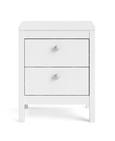 Tvilum Madrid 2-Drawer Nightstand