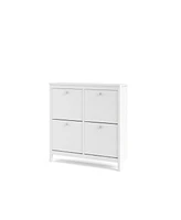 Tvilum Madrid 4-Drawer Shoe Cabinet