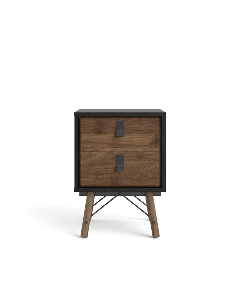 Tvilumry 2-Drawer Nightstand