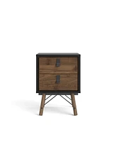 Tvilumry 2-Drawer Nightstand