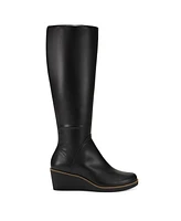 Aerosoles Women's Tall Binocular Regular Calf Wedge Boots