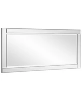 Empire Art Direct Moderno Beveled Rectangle Wall Mirror