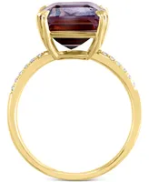 Effy Ametrine (9-5/8 ct. t.w.) & Diamond (1/20 ct. t.w.) Ring in 14k Gold