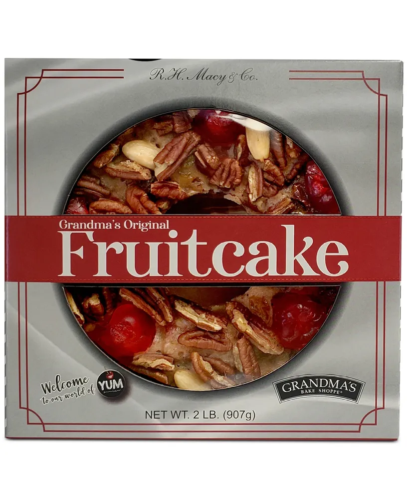 R.h Macy & Co. Grandma's Original Fruitcake, Created for Macy's