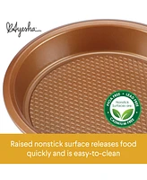 Ayesha Curry Bakeware Nonstick Cookie Pan, Loaf Pan, and Cake Pan Set, 7-Piece