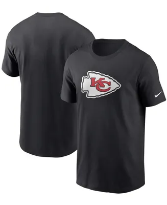 Men's Black Kansas City Chiefs Primary Logo T-shirt