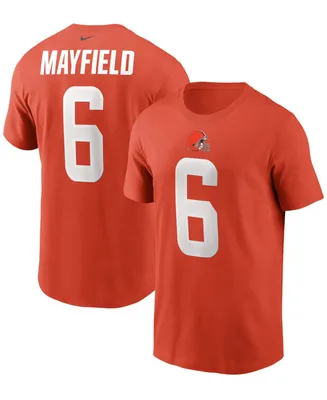 Men's Baker Mayfield Cleveland Browns Name and Number T-shirt