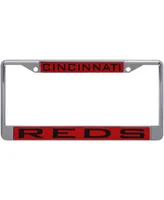 WinCraft Cincinnati Reds Laser Inlaid Metal License Plate Frame