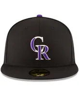 New Era Men's Colorado Rockies Authentic Collection On Field 59FIFTY Structured Hat