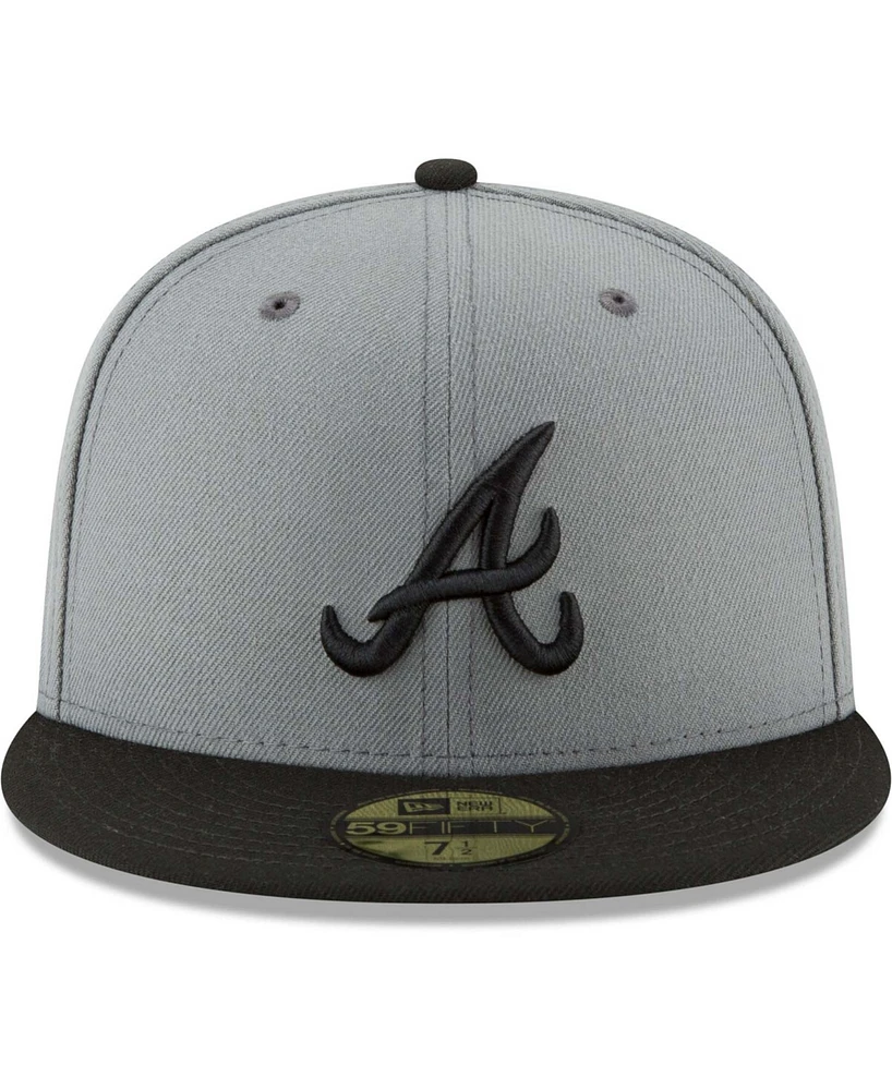 New Era Men's Atlanta Braves Two-Tone 59FIFTY Fitted Cap
