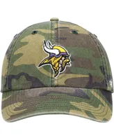 '47 Brand Men's Minnesota Vikings Woodland Clean Up Adjustable Cap