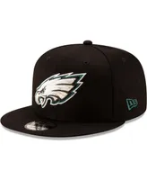 New Era Men's Philadelphia Eagles Basic 9FIFTY Adjustable Snapback Hat