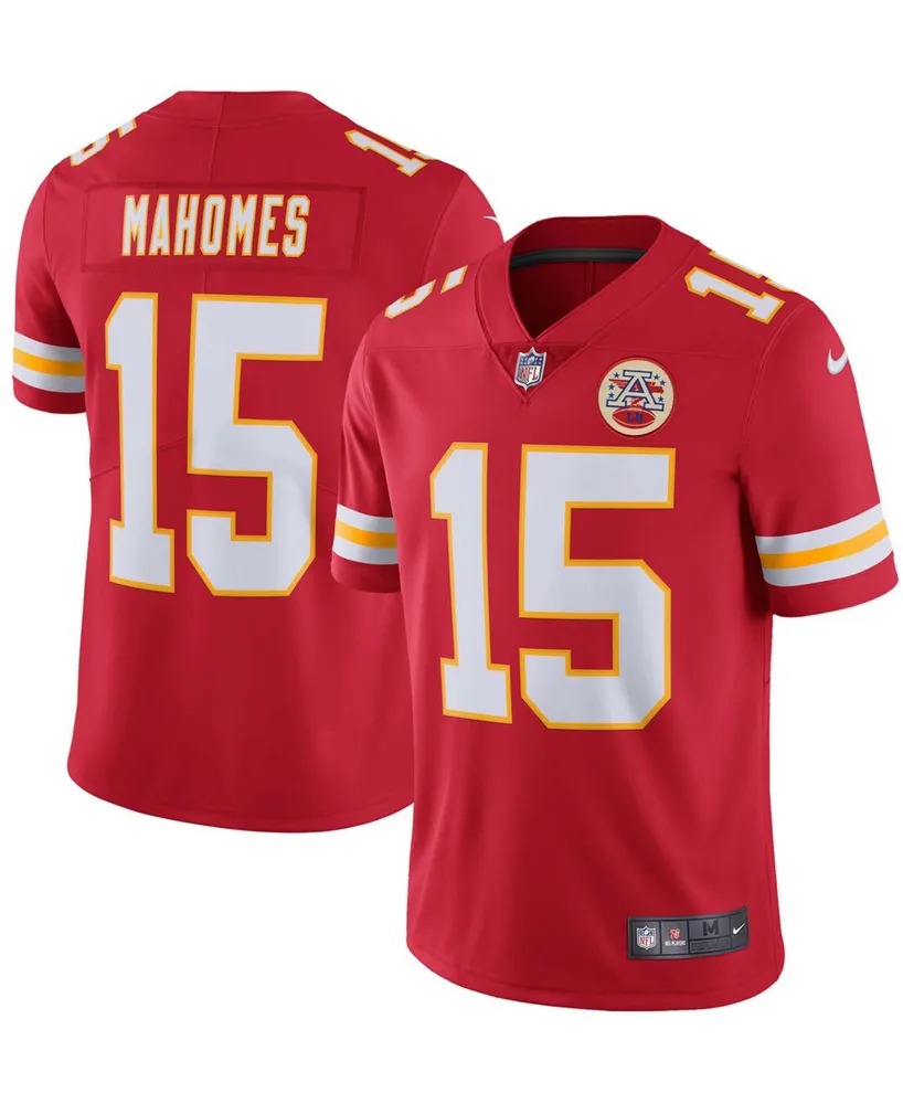 Men's Nike Patrick Mahomes Red Kansas City Chiefs Limited Jersey