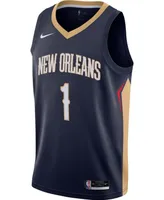 Nike Men's Zion Williamson New Orleans Pelicans 2020/21 Swingman Jersey - Icon Edition