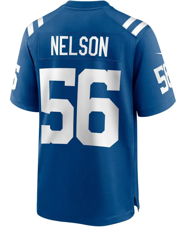 Men's Nike Quenton Nelson Royal Indianapolis Colts Alternate Vapor Limited  Jersey