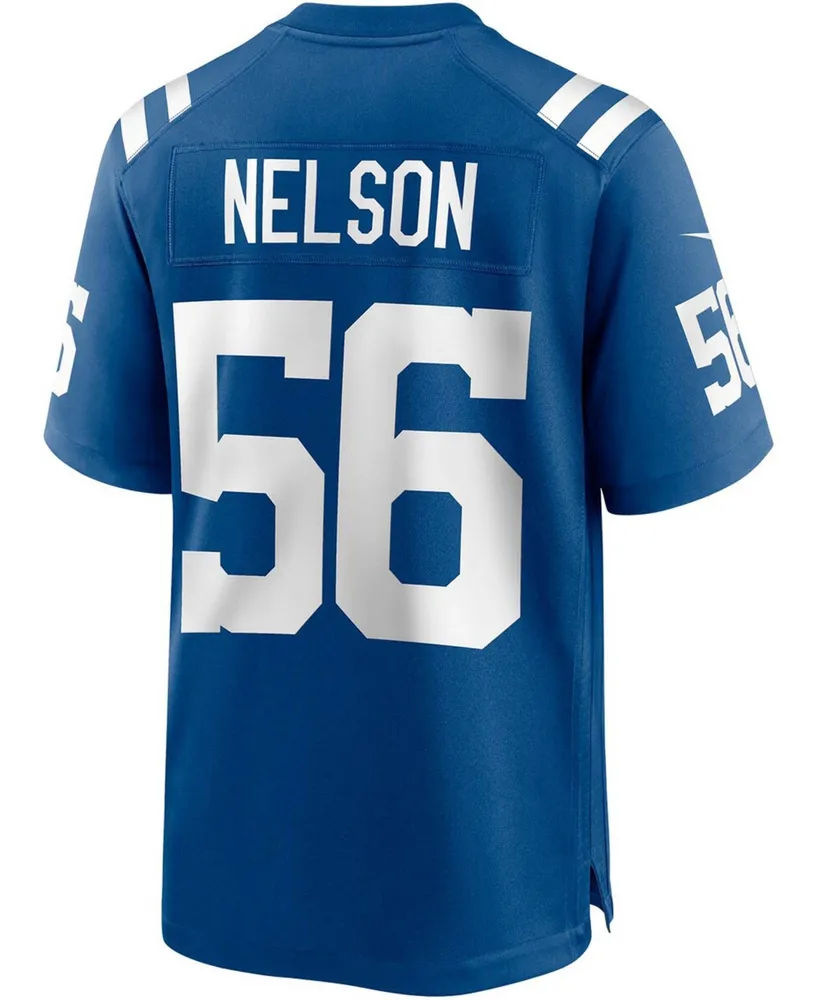 Nike Men's Quenton Nelson Royal Indianapolis Colts Player Game Jersey