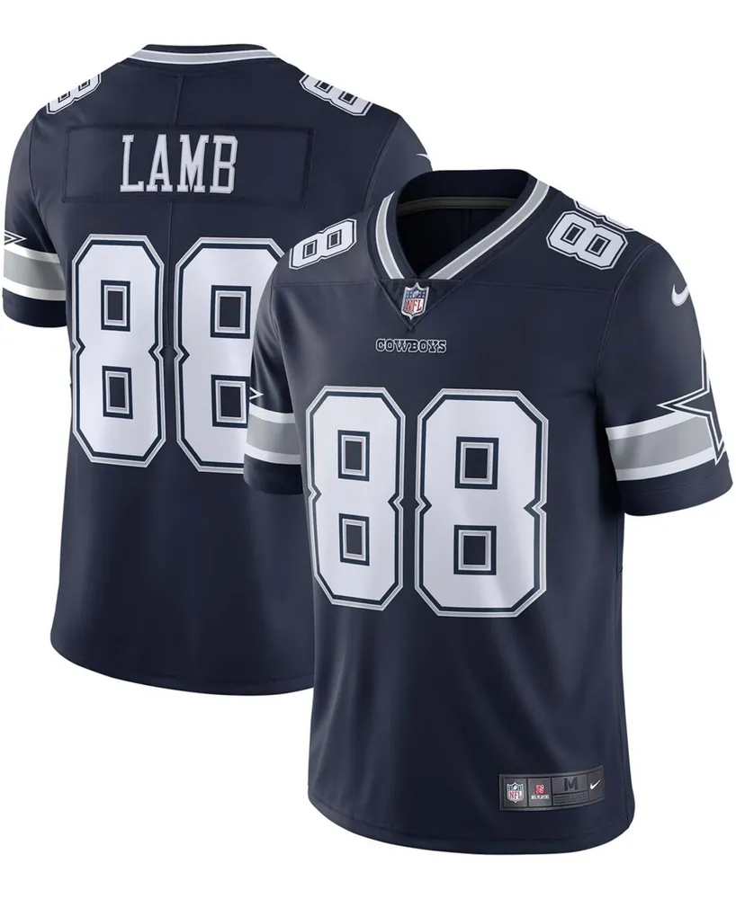 Men's Dallas Cowboys CeeDee Lamb Nike White 2nd Alternate Vapor Limited  Jersey