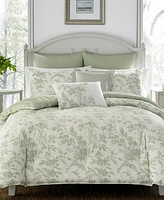 Laura Ashley Natalie 7-Pc. Duvet Cover Set, Full/Queen