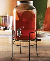 Style Setter Orchard Hill 1 Gallon Beverage Dispenser with Wire Stand