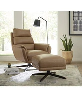 Closeout Jarence Leather Chair Collection Created For Macys