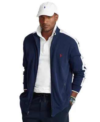 Polo Ralph Lauren Men's Big & Tall Soft Cotton Track Jacket