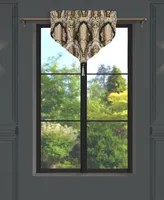 J Queen New York Melina Ascot Window Valance, 21" x 40"