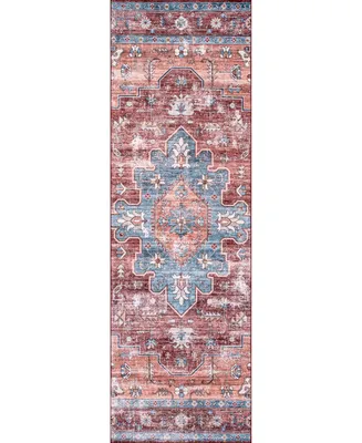 nuLoom Revel BIRV05A 2'6" x 8' Runner Area Rug