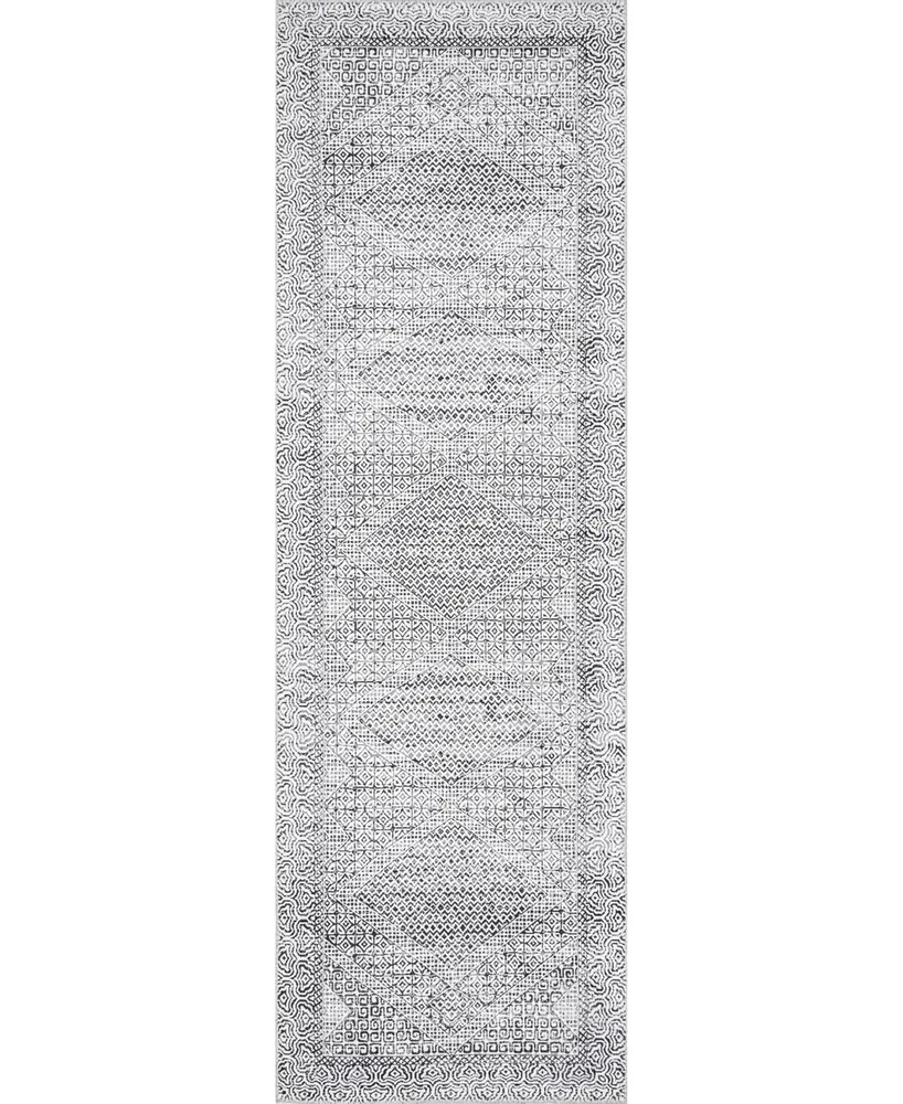 nuLoom Revel BIRV12A 2'6" x 8' Runner Area Rug