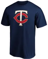 Men's Navy Minnesota Twins Official Logo T-shirt