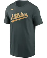 Men's Matt Chapman Green Oakland Athletics Name Number T-shirt