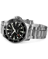 Hamilton Men's Swiss Automatic Khaki Navy Scuba Stainless Steel Bracelet Watch 43mm