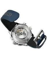 Hamilton Men's Swiss Automatic Chronograph Khaki Aviation X-Wind Blue Textile Strap Watch 45mm
