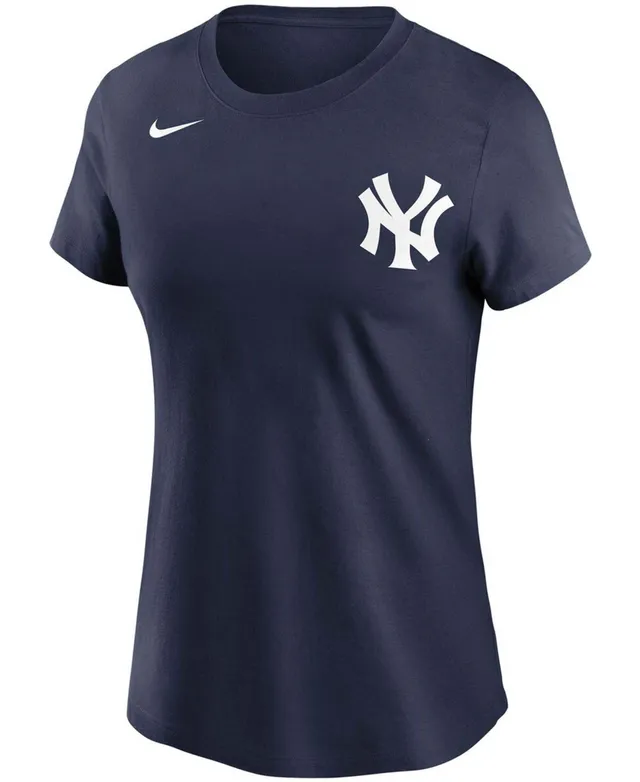 Refried Apparel Women's Navy New York Yankees Fitted T-shirt - Macy's