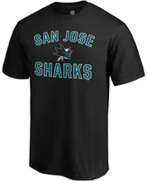 Men's Black San Jose Sharks Team Victory Arch T-shirt