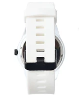 Spgbk Watches Unisex Country Club White Silicone Band Watch 44mm